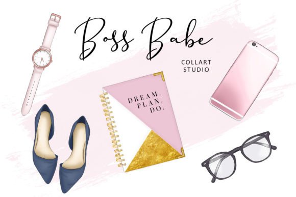 Download Girlboss Planner Business Woman Clip Art - Girl Collection